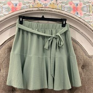 GeeGee sage boutique skirt, size L
